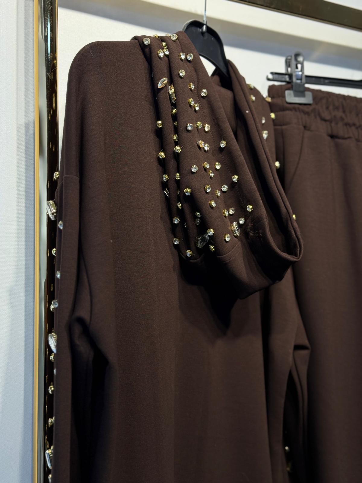 MİSSEMRAMİSS İşlemeli Kapşonlu Modal Takım