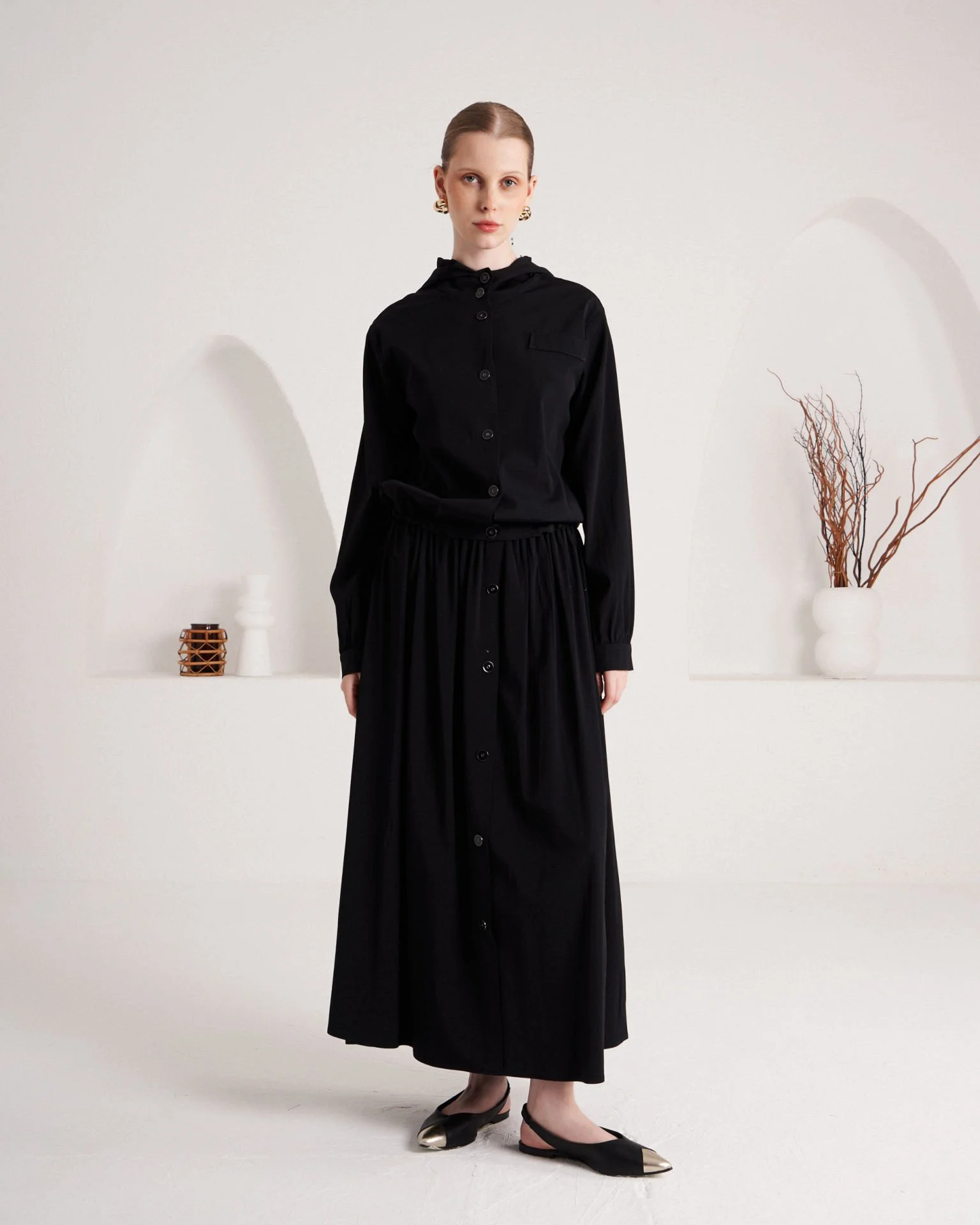 LİSA EXCLUSİVE Etekli Çıtçıtlı Takım