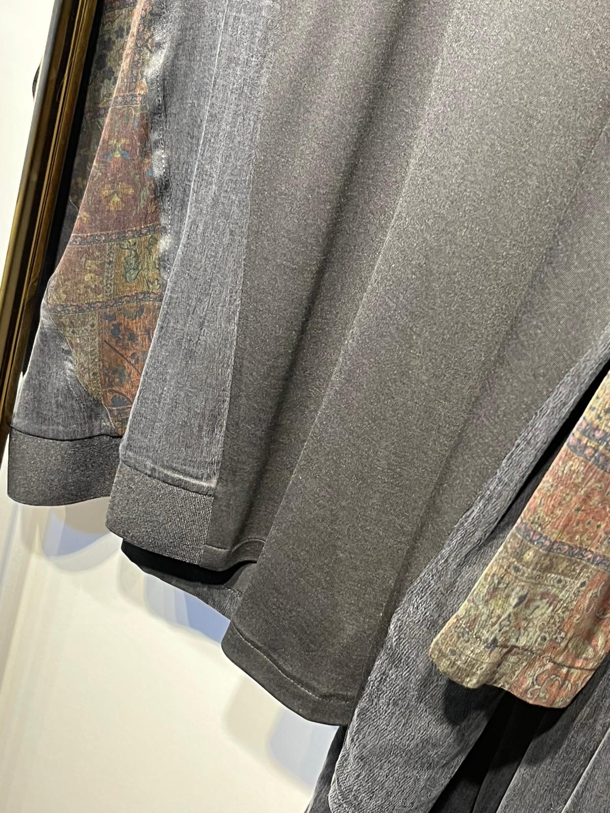 GHİSA İpek Cupra Mix Kumaş Kapşonlu Sweat Rahat Pantolon Takım