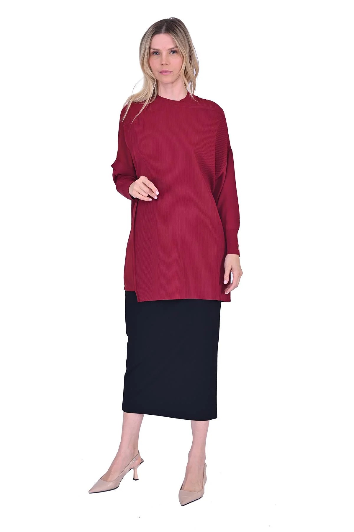 İNVEE Mint Triko Tunik