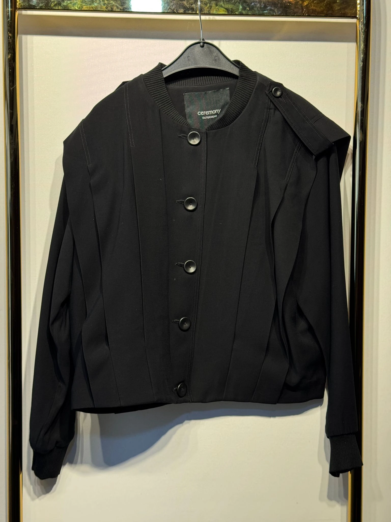 CEREMONY Anjelik Apoletli Kısa Ceket