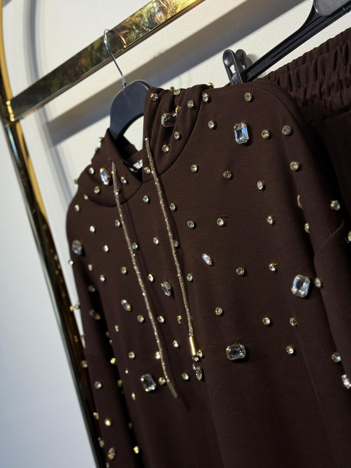 MİSSEMRAMİSS İşlemeli Kapşonlu Modal Takım