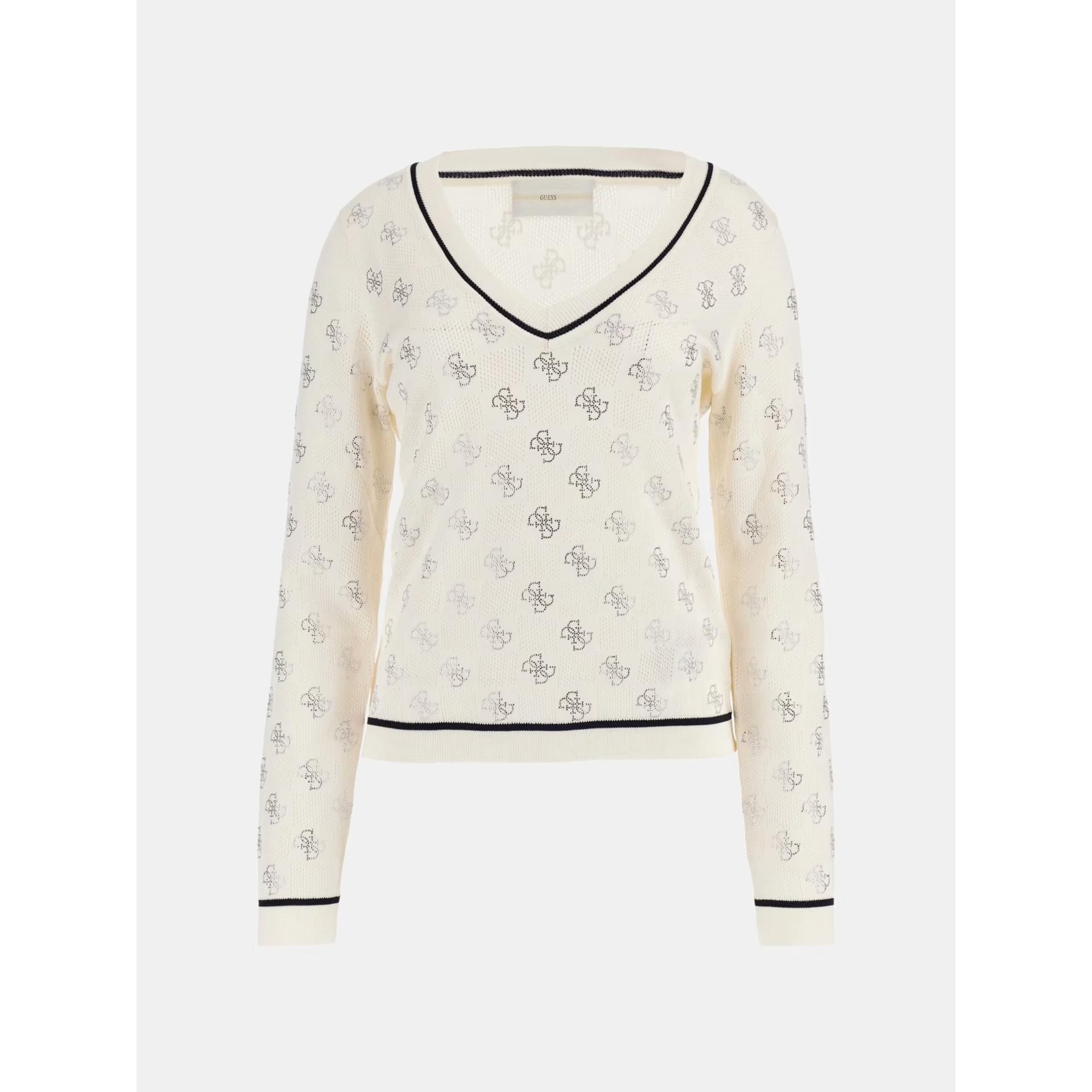 GUESS rosie uzun kollu örgü üst SWEATER