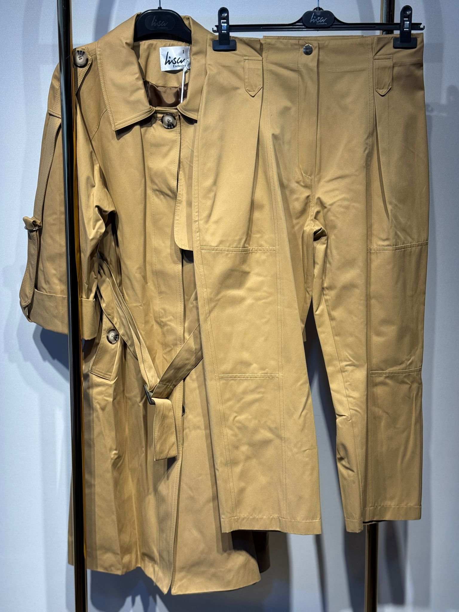 LİSA EXCLUSİVE Kısa Tenç Pantolon Takım