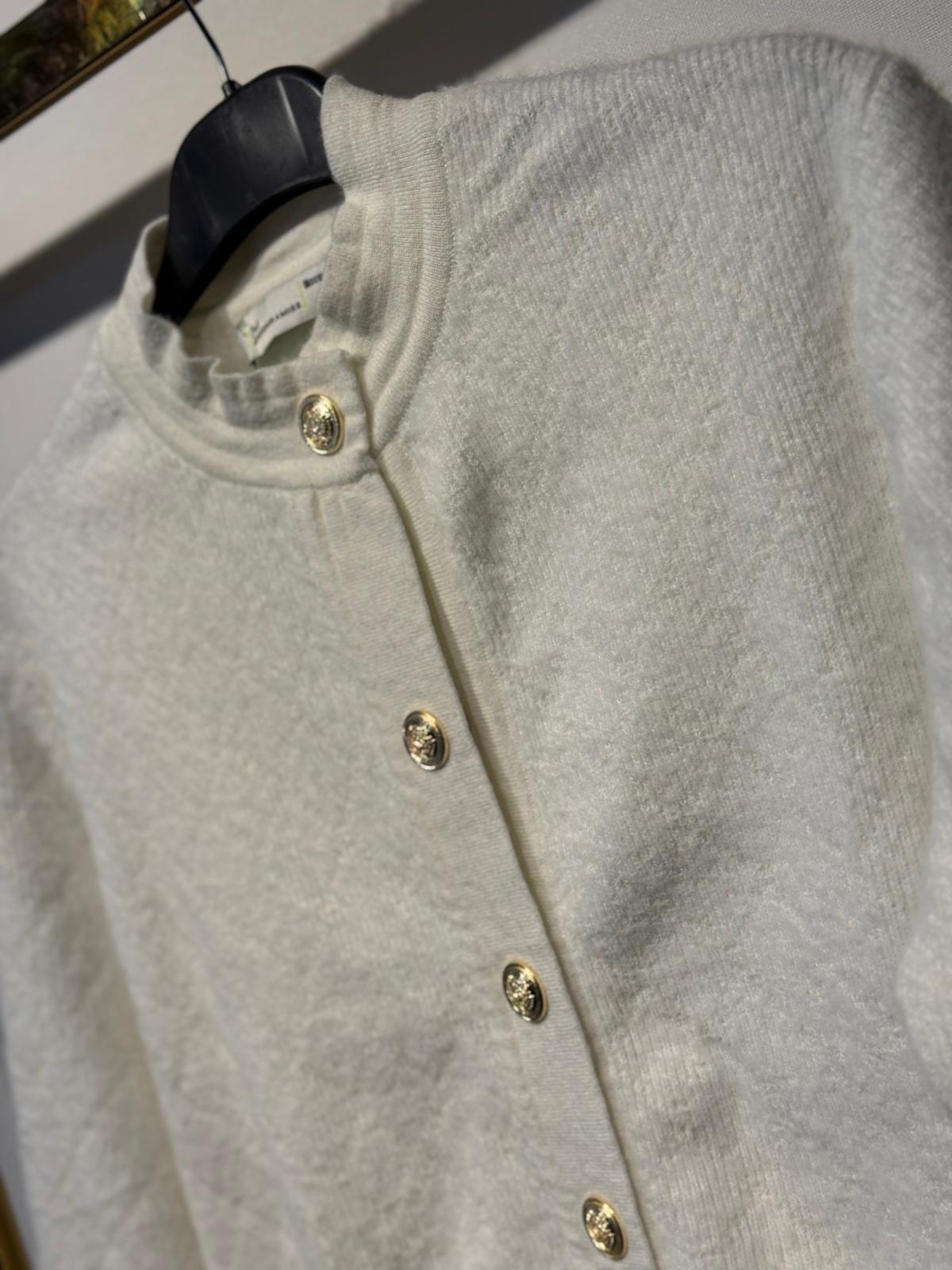 MİSSEMRAMİSS Düğme Detay Midi Triko Hırka