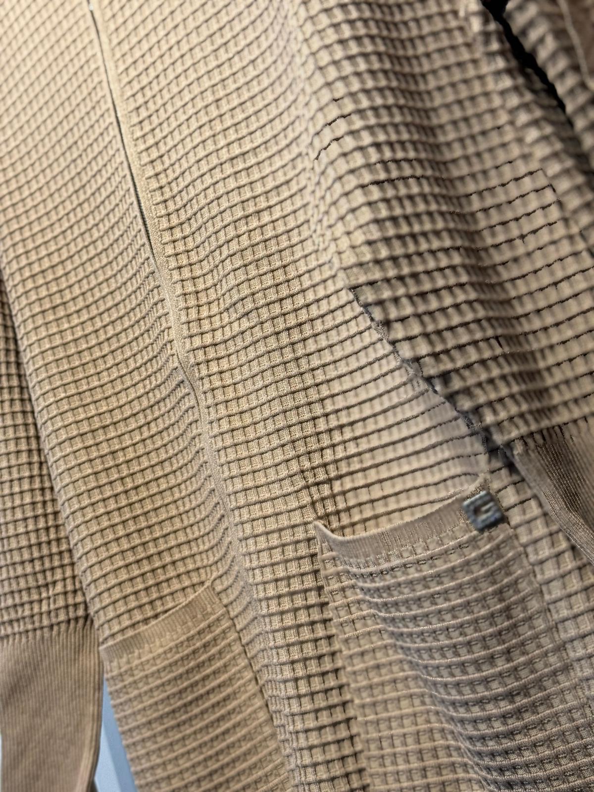 GHİSA Desenli Örme Triko Kapşonlu Sweat Pantolon Takım