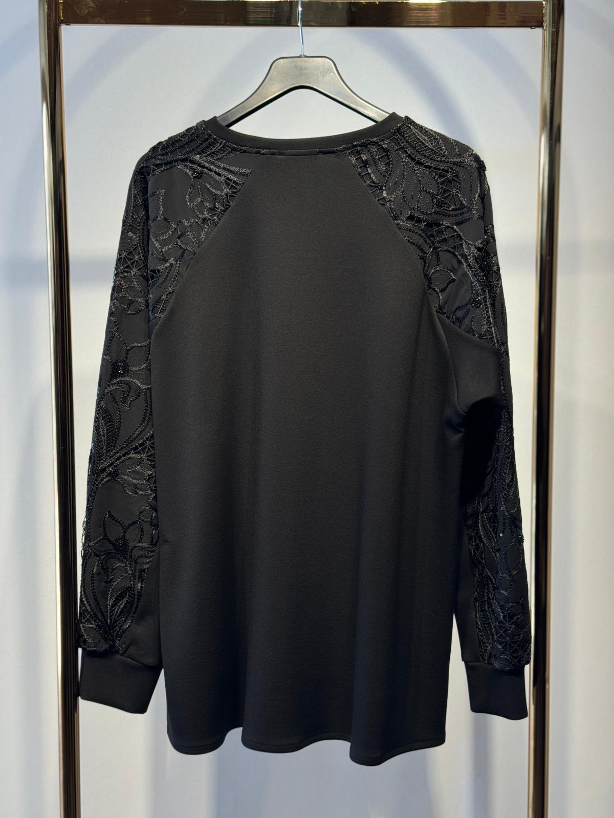 FUAT GÜRSEN Nakış İşleme Detaylı Rahat Tunik