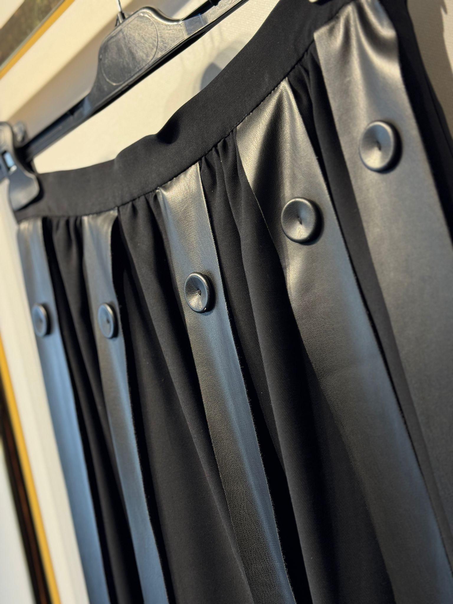 CEREMONY Anjelik Deri Saçaklı Etek