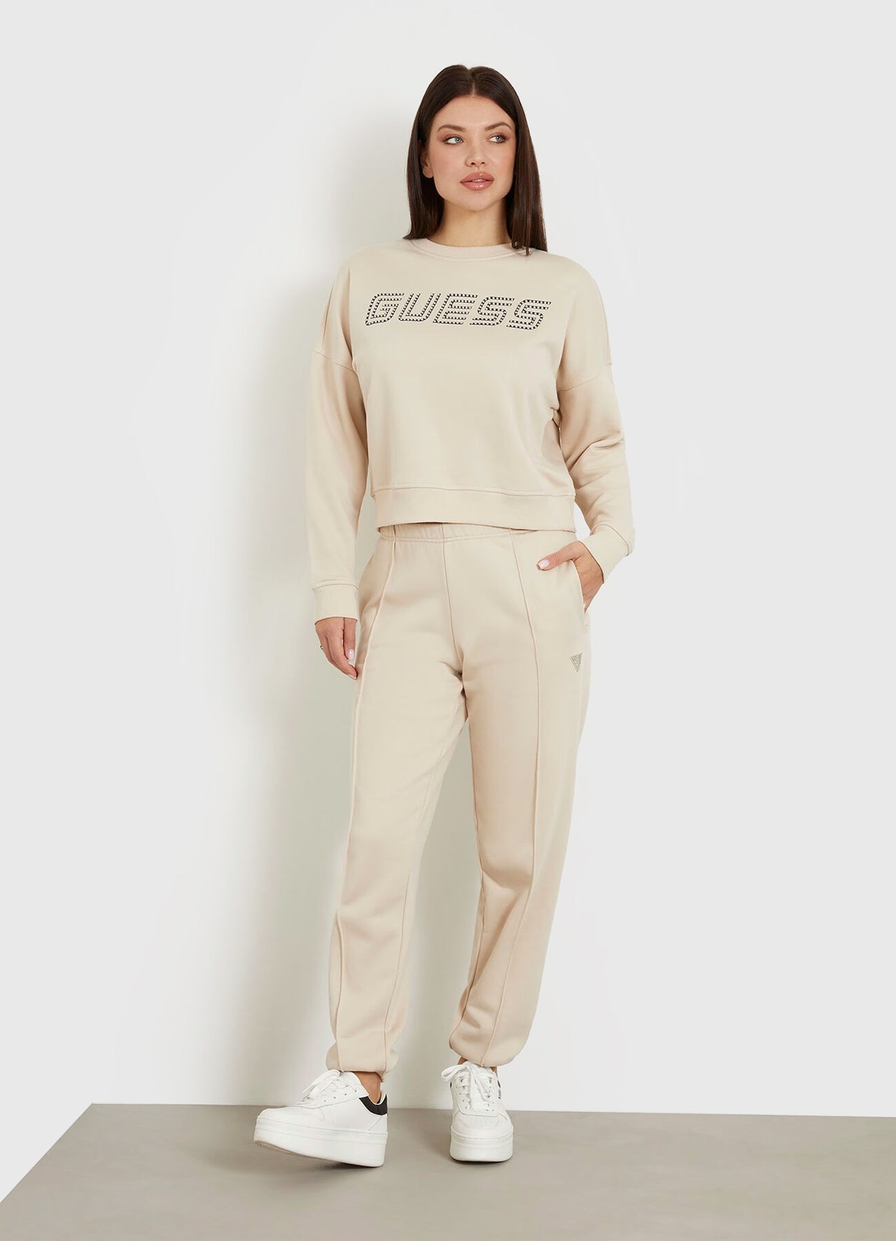 GUESS Nakış İşlemeli Sweat