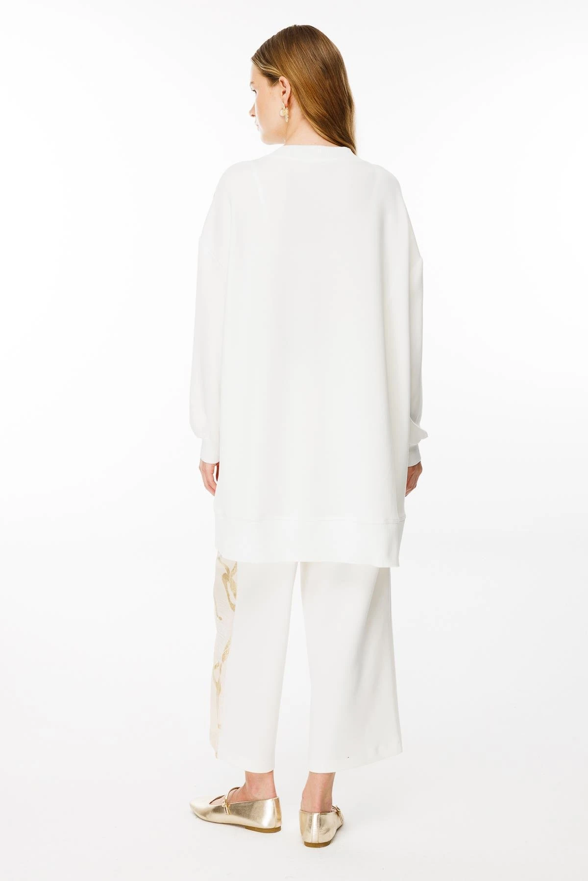 GHİSA RİBANA DETAY TUNİK PANTOLON TAKIM