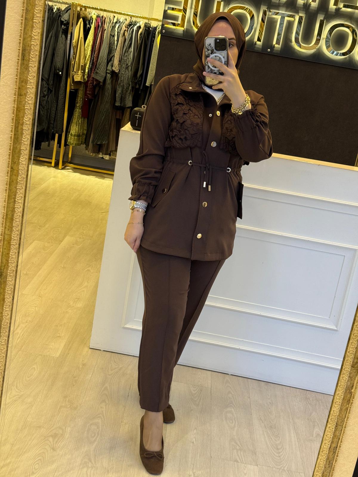 MİSSEMRAMİSS Brielle Dantel Garni Takım