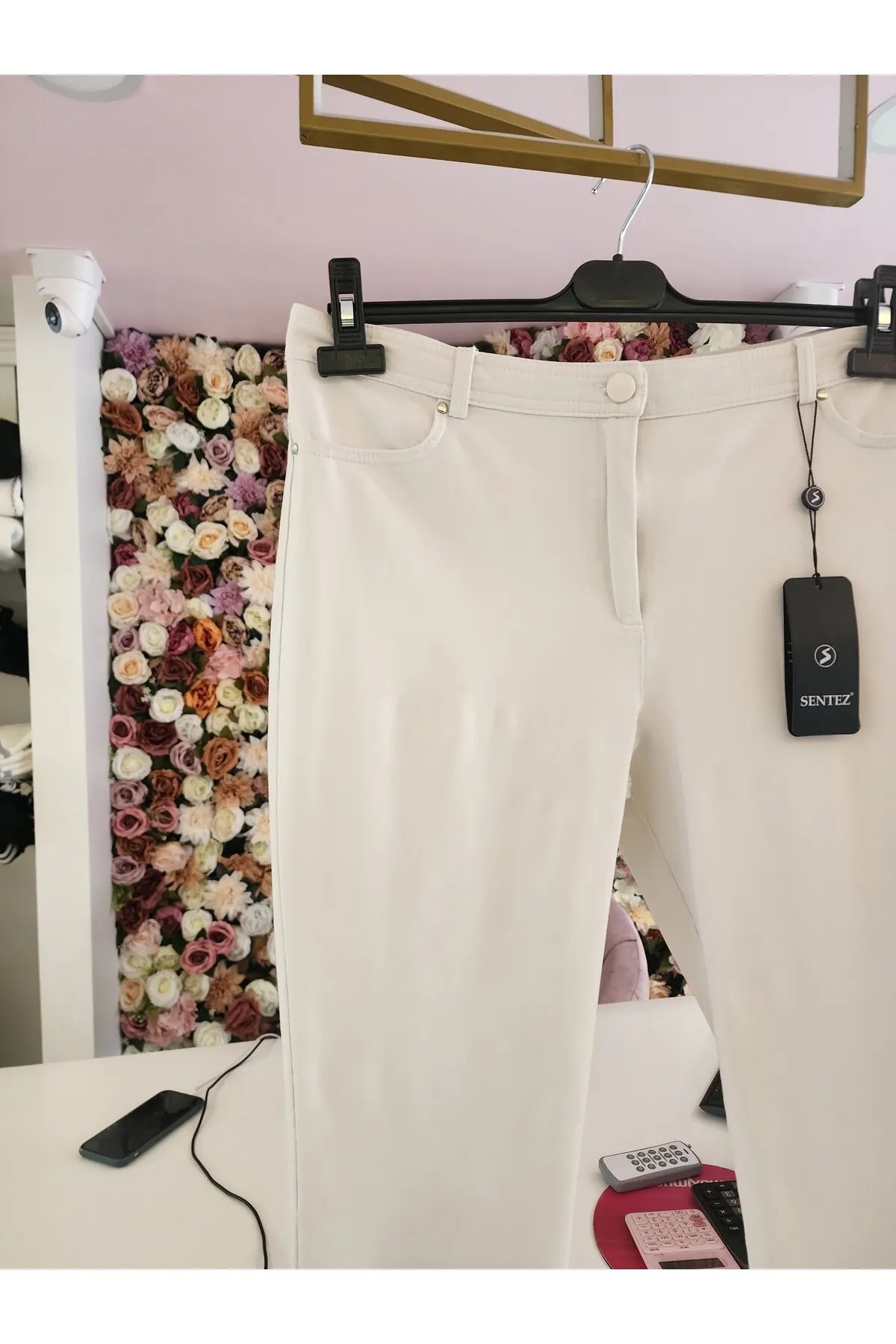 SENTEZ KANVAS DAR PAÇA PANTOLON