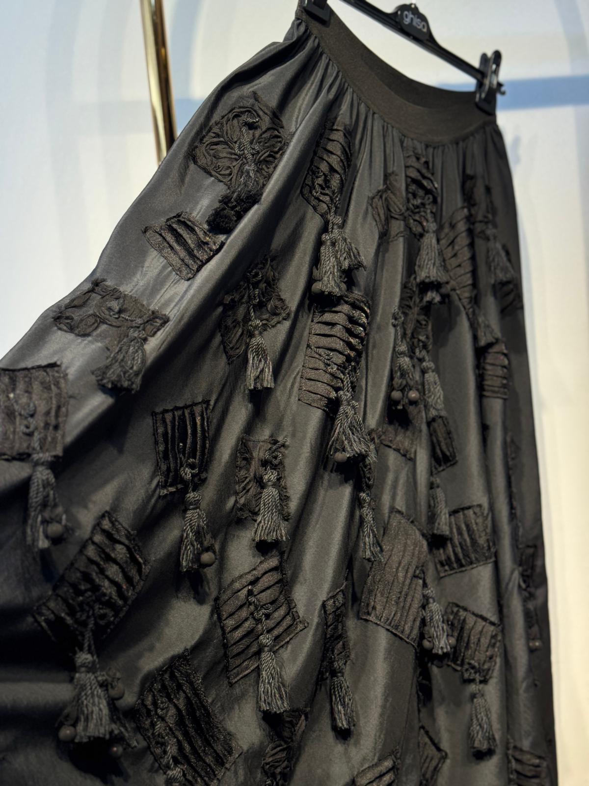 GHİSA İşleme Detaylı Tasarım Etek