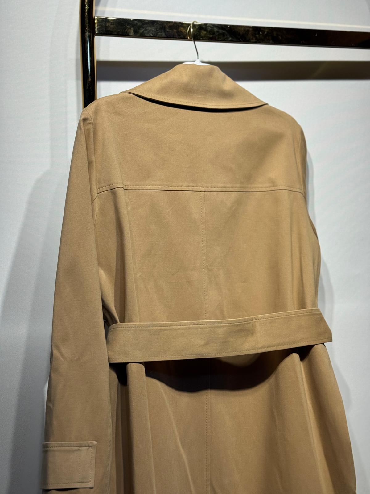 NUSS Yaka Taş ve Payet İşlemeli Trenç