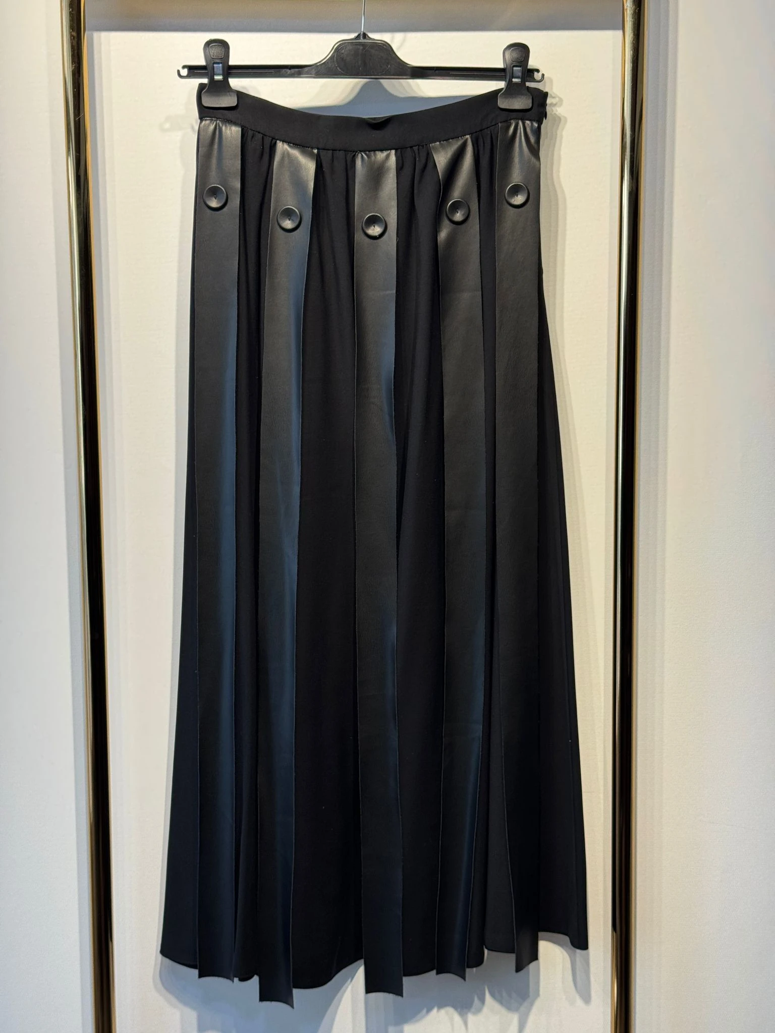 CEREMONY Anjelik Deri Saçaklı Etek