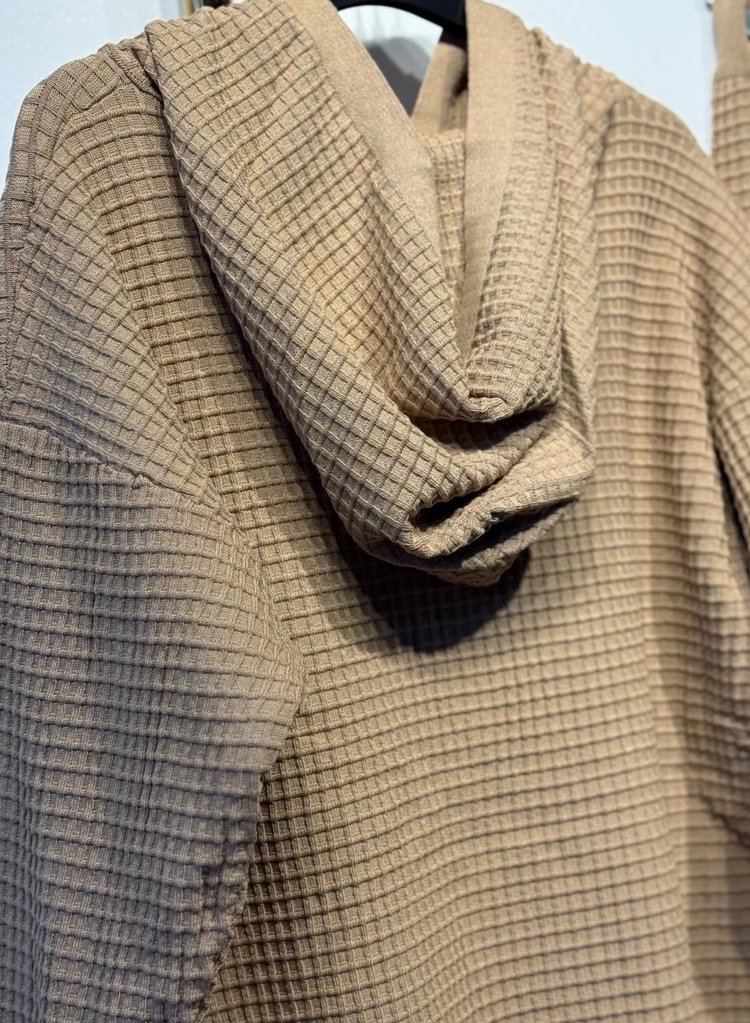 GHİSA Desenli Örme Triko Kapşonlu Sweat Pantolon Takım