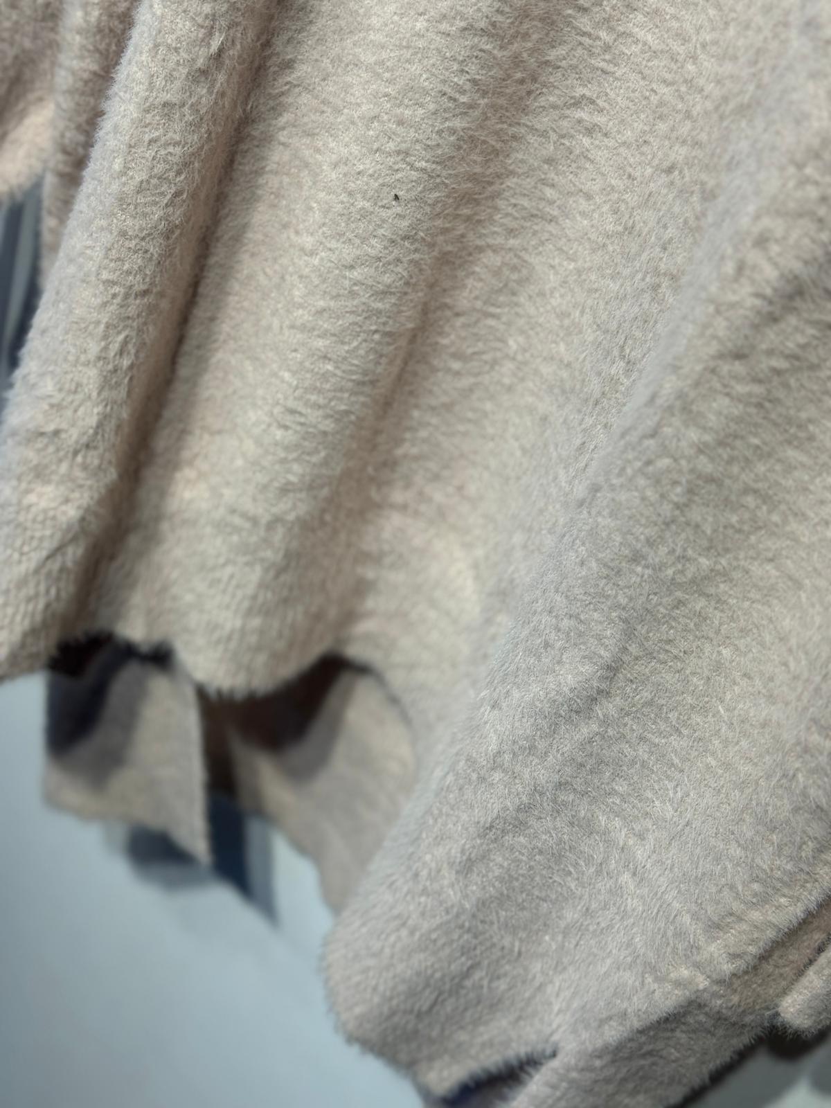 NUSS Taş İşlemeli Angora Kazak