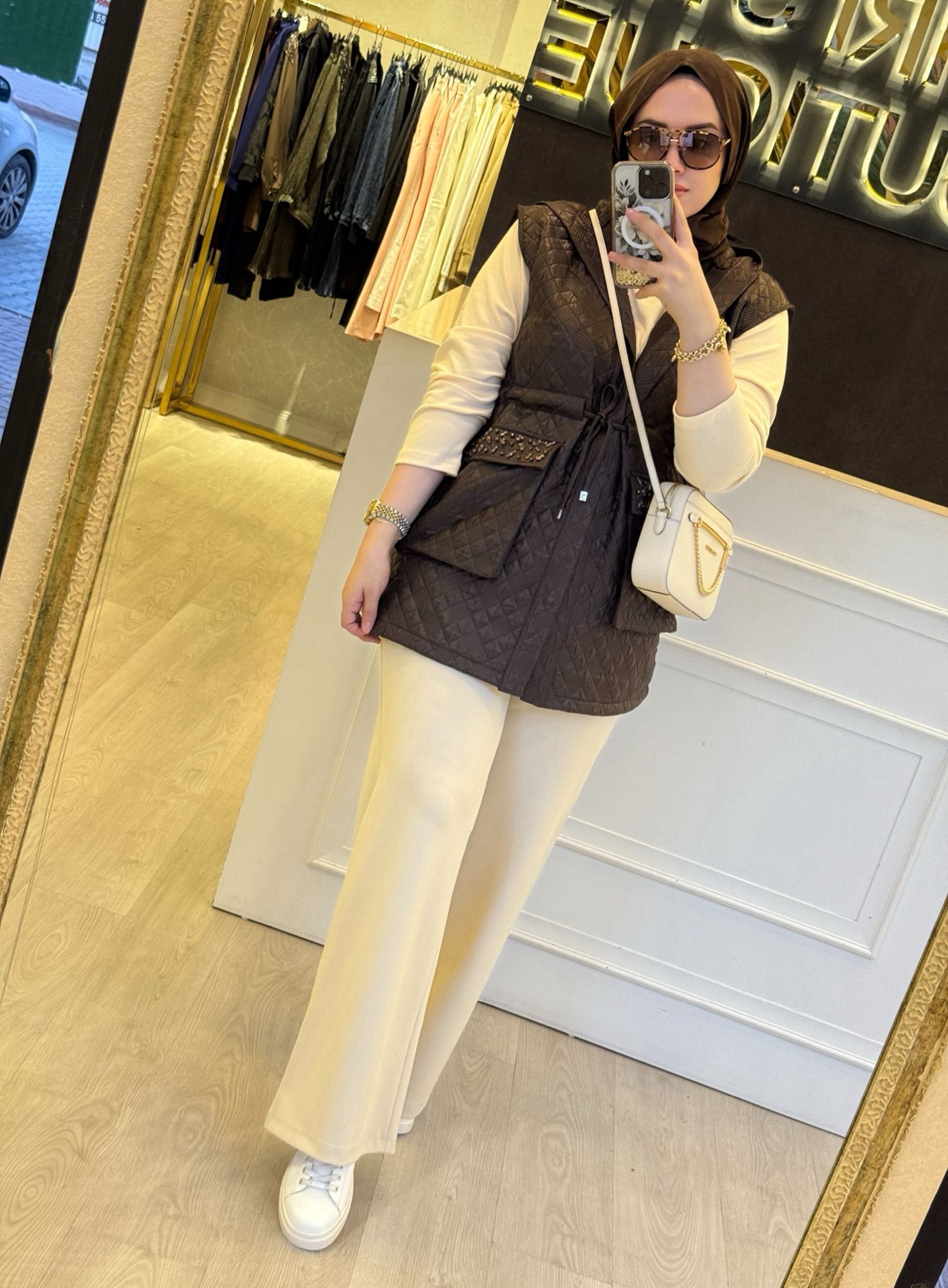 EXQUİSE Belden Bağlamalı Claudia Örme Pantolon