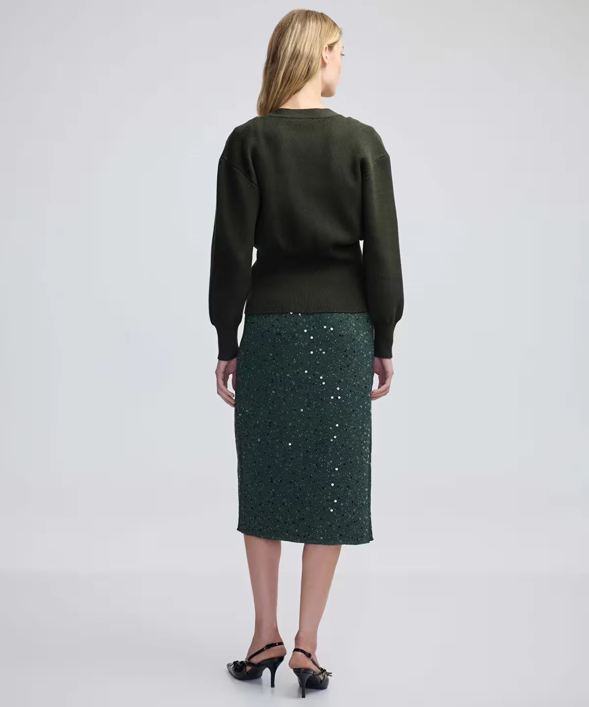 İPEKYOL Amorf metal tokalı triko