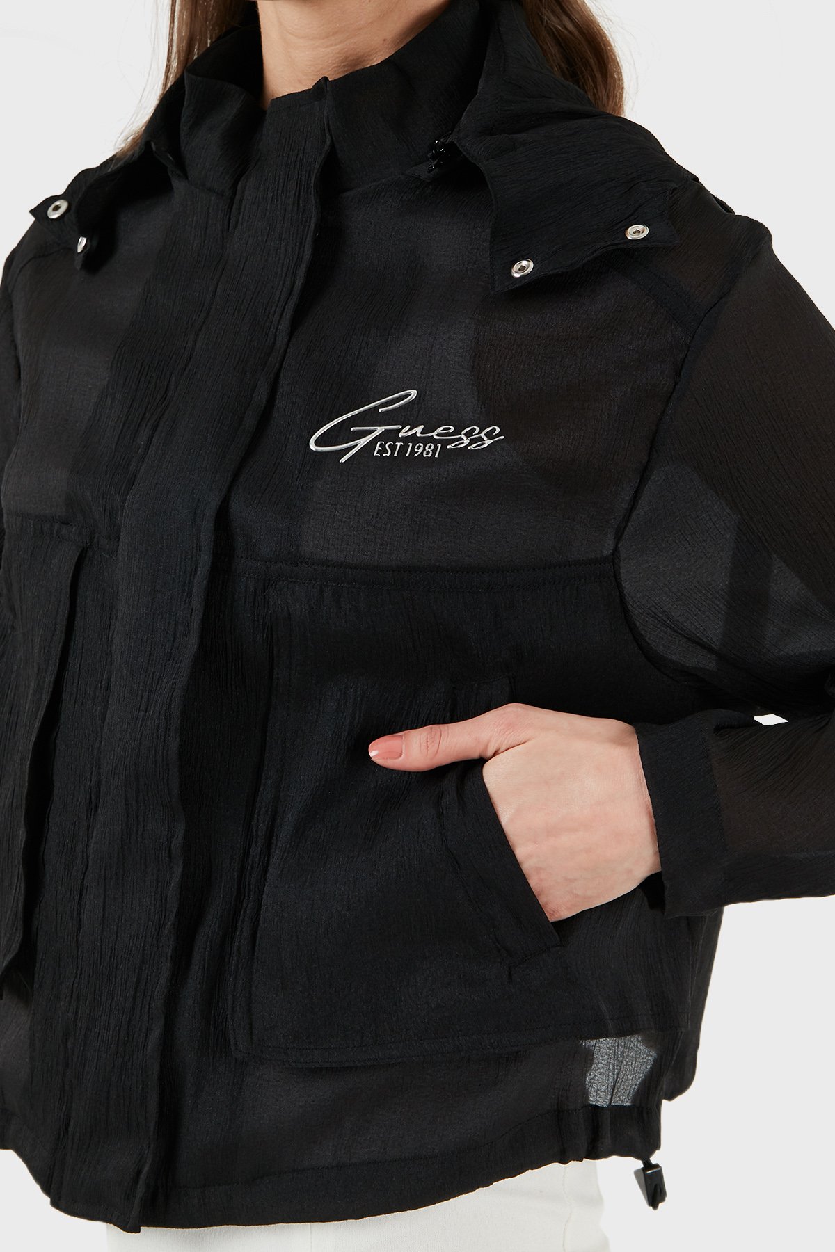 GUESS Krinkle organze ceket