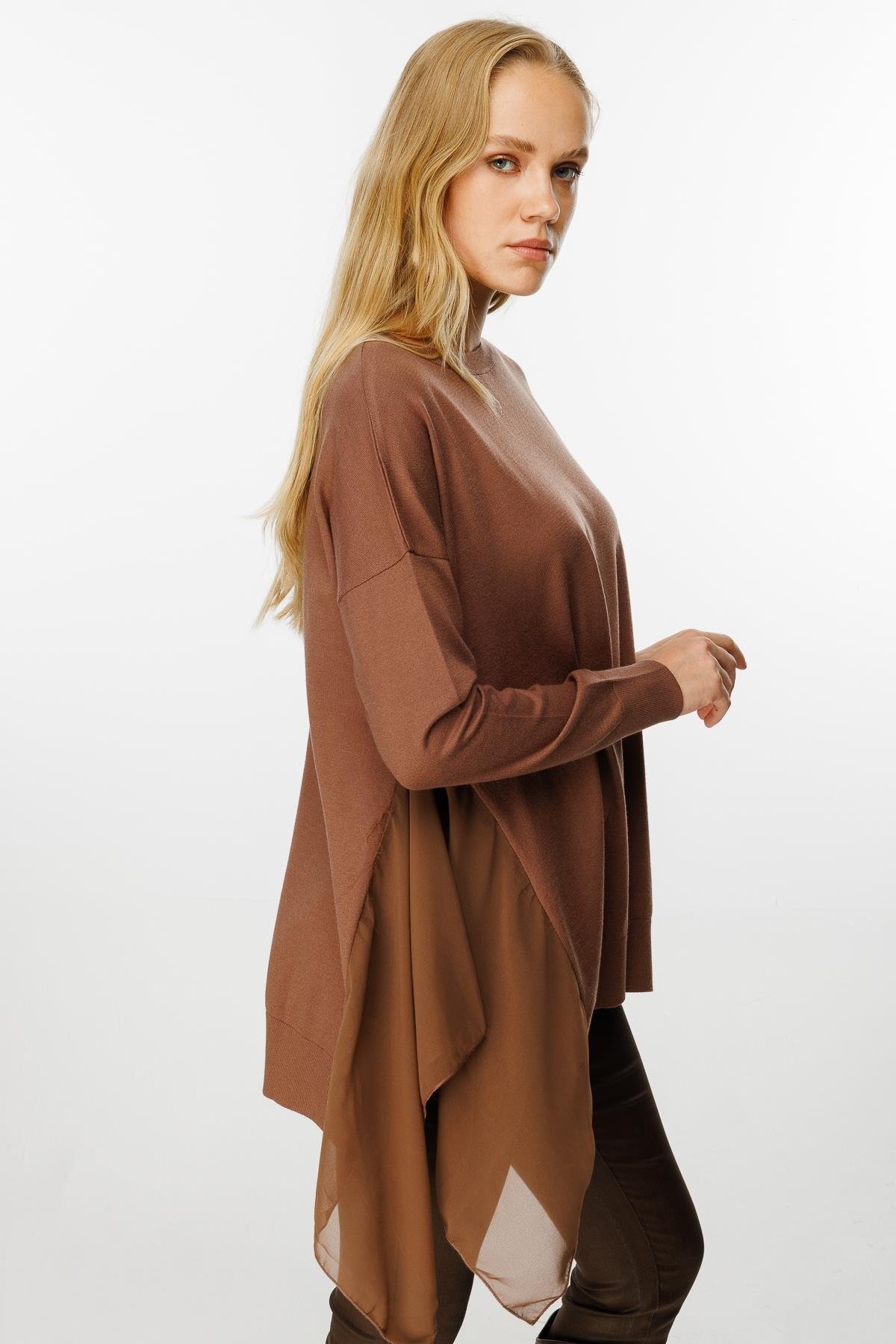 GHİSA Şifon Detaylı Tunik