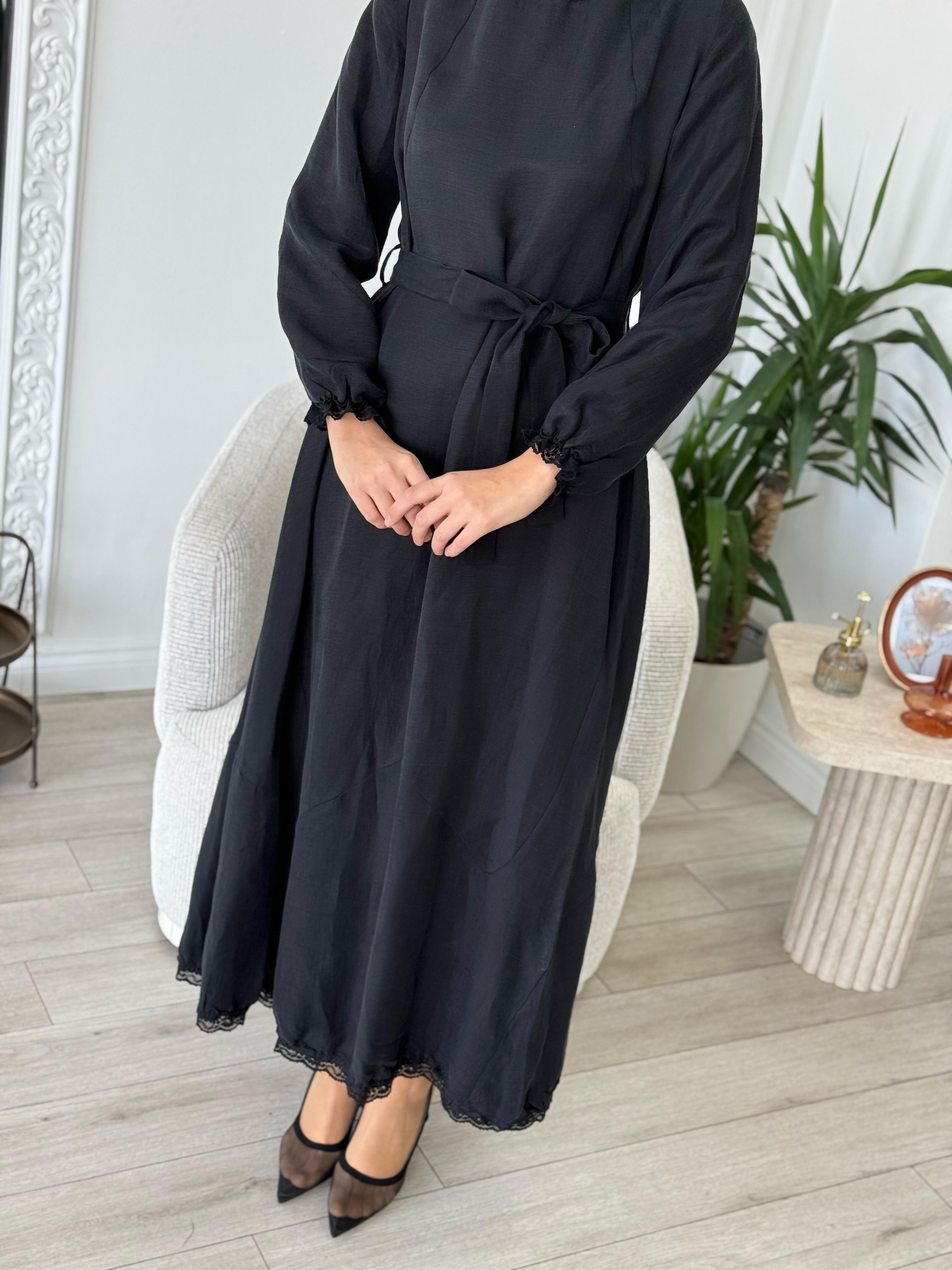 MİSSWHENCE 37831 Dantel İşlemeli Elbise