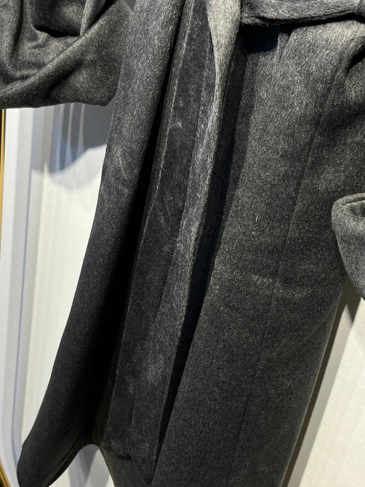 CEREMONY Arkası Fermuar Detaylı Kaşe Kaban