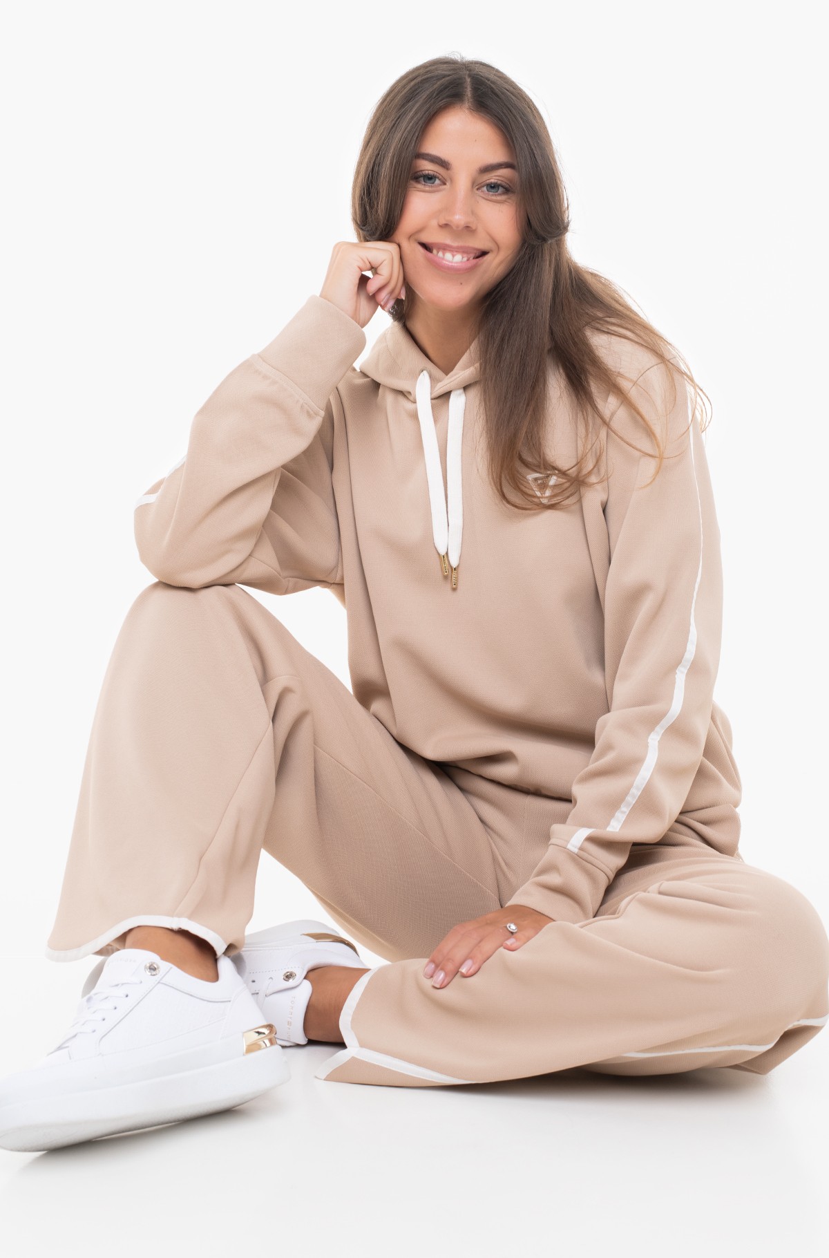 GUESS Mylah Hoodıe Kadın Sweatshırt