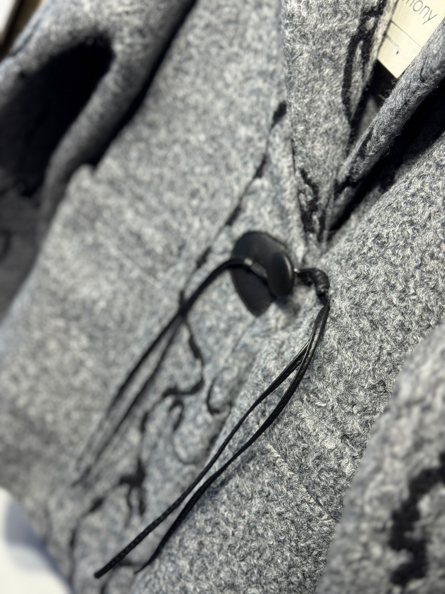 CEREMONY Terra Önden Bağcık Detaylı Kısa Kaban