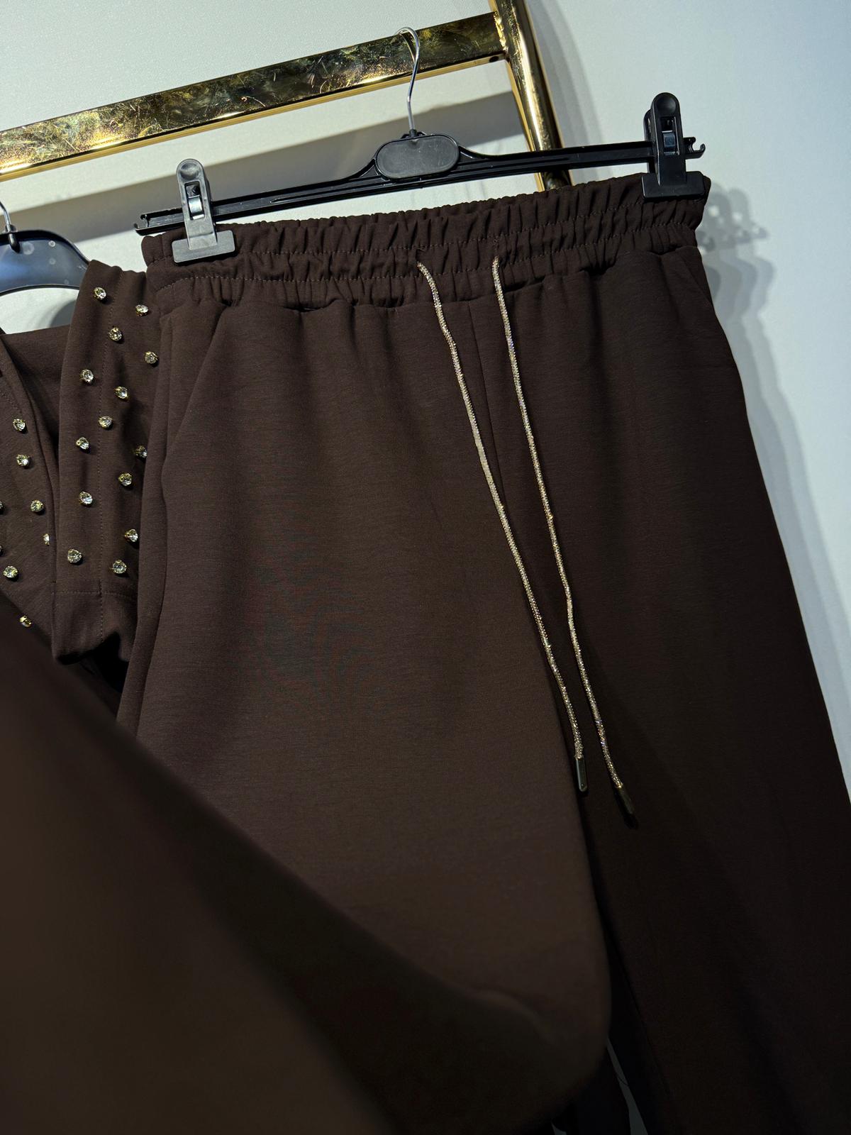 MİSSEMRAMİSS İşlemeli Kapşonlu Modal Takım