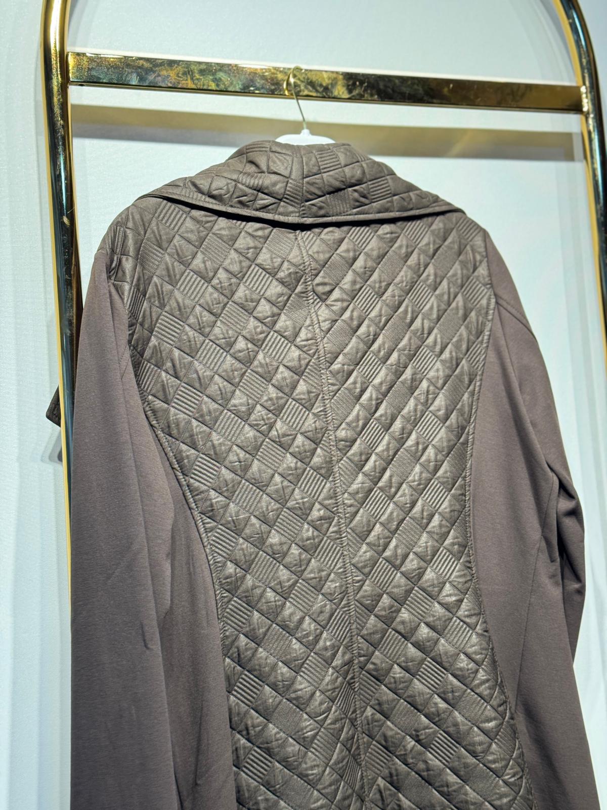 NUSS Kruvaze Tip Kabartma Kumaş Kap