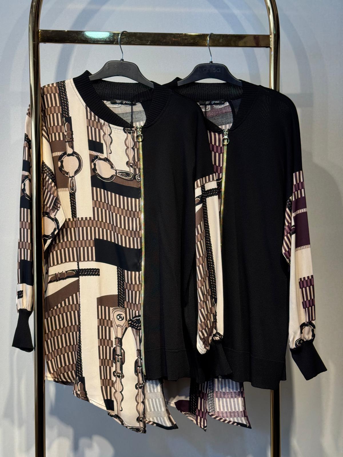 GHİSA Fermuar Detaylı Tunik