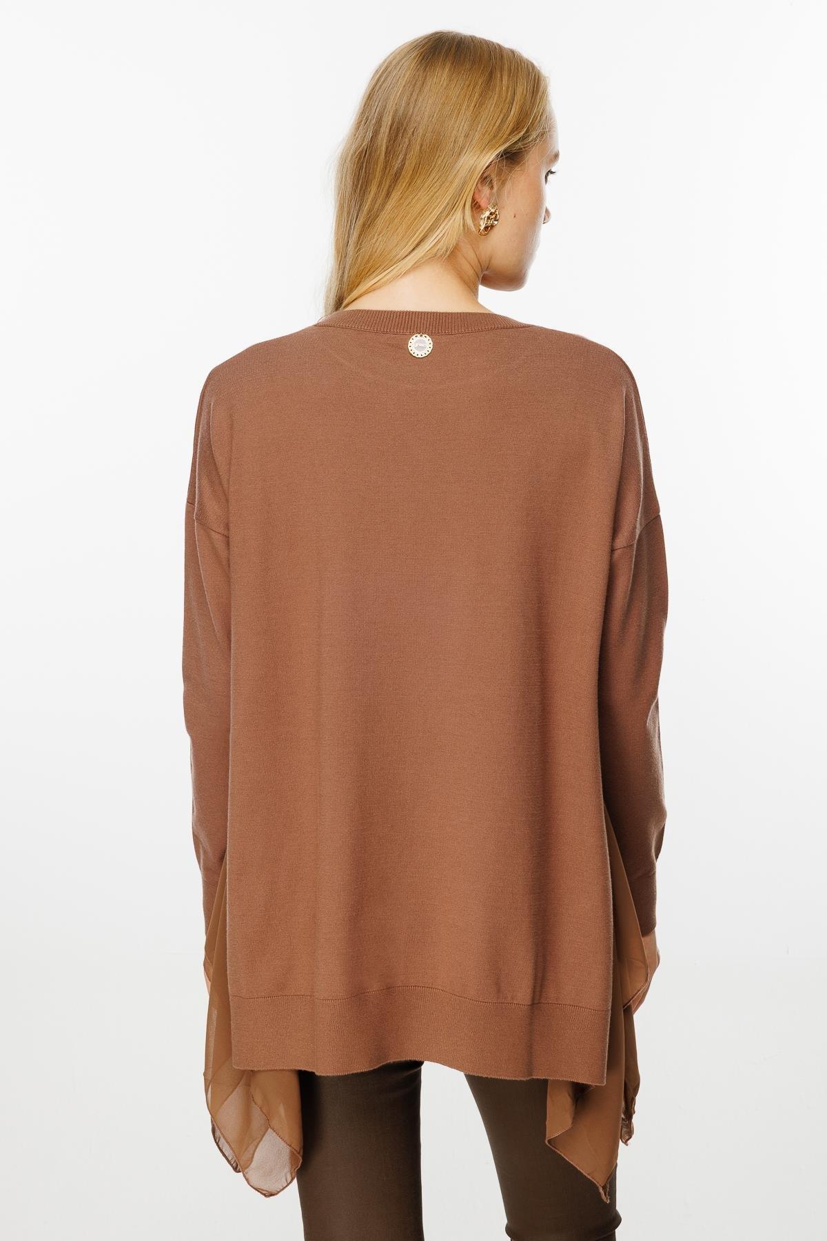 GHİSA Şifon Detaylı Tunik