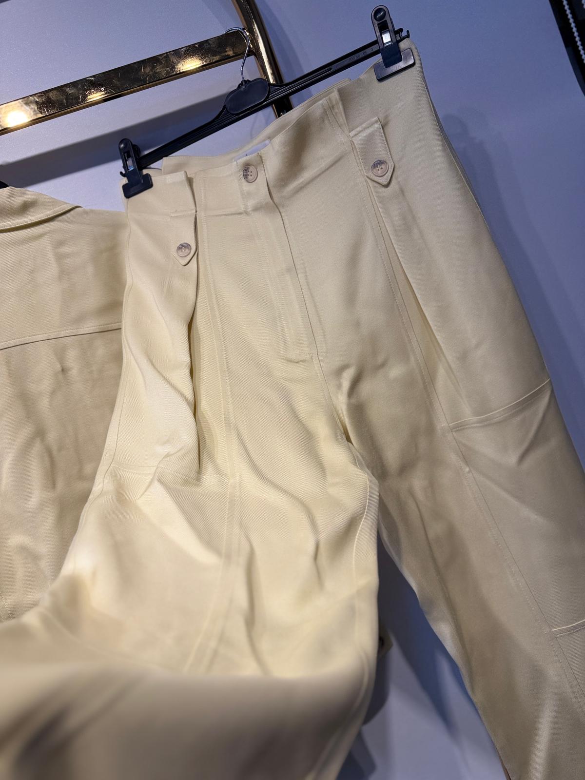 LİSA EXCLUSİVE Kruvaze Tip Kemik Düğme Detaylı Ceket Pantolon Takım