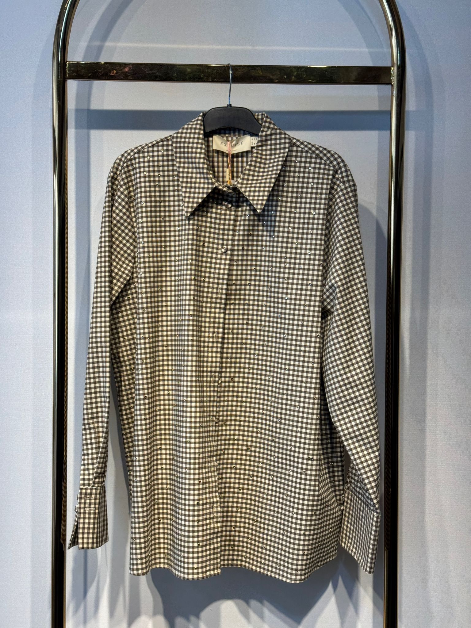 EXQUİSE Taş İşlemeli Corrie Gömlek