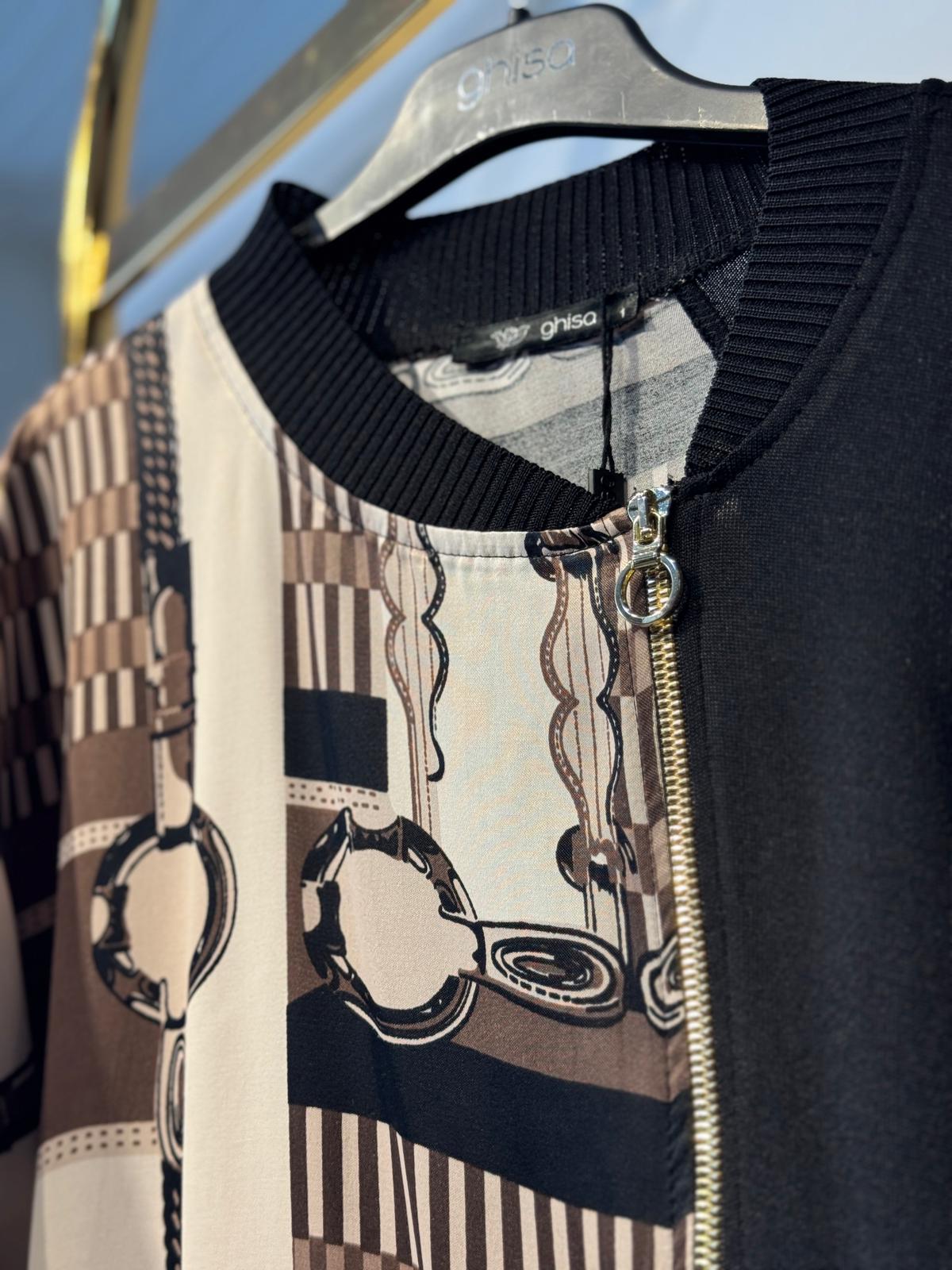 GHİSA Fermuar Detaylı Tunik