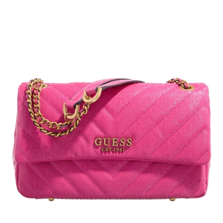 GUESS Amblem İşlemeli Zincirli Omuz Çanta