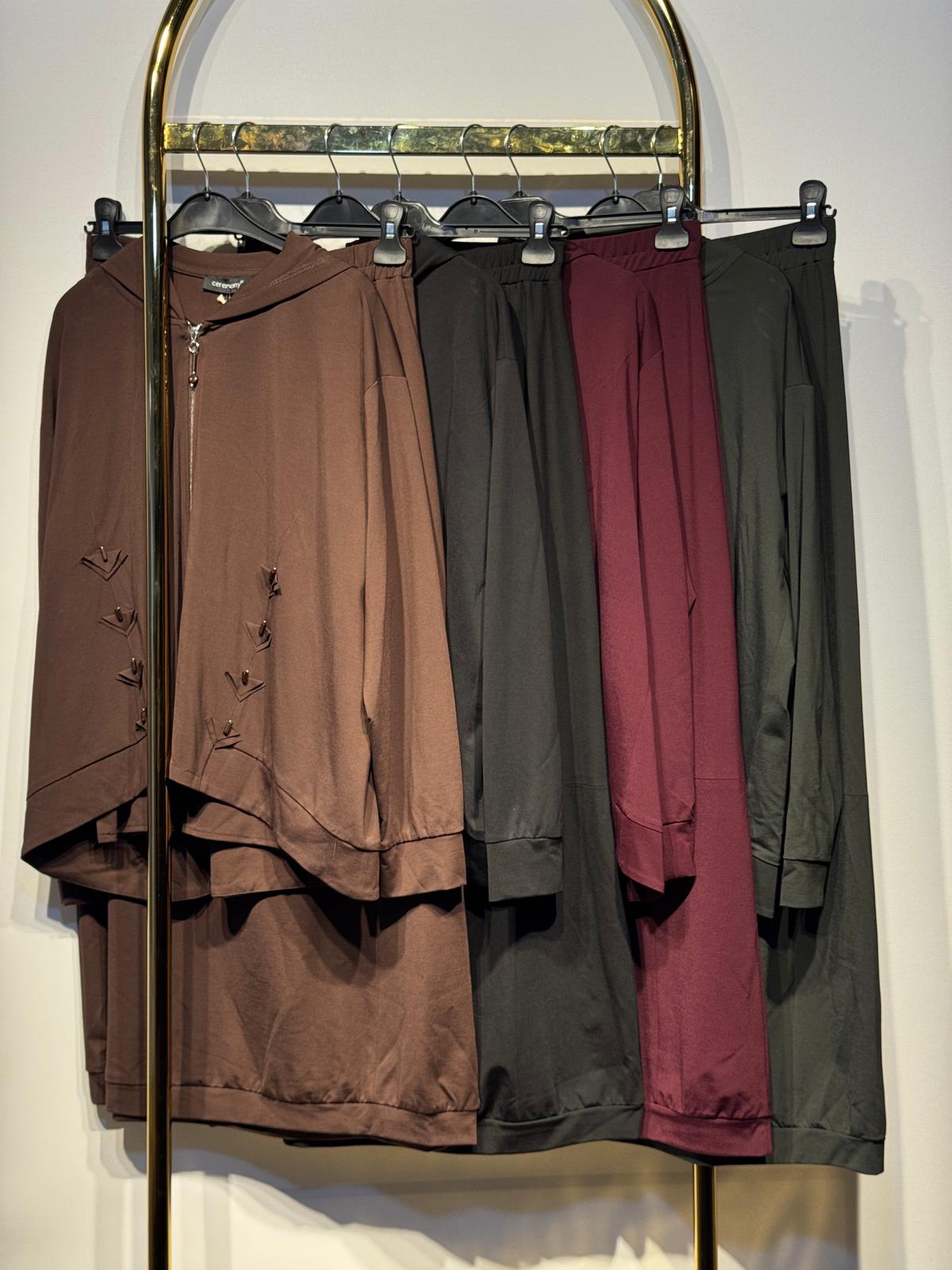 CEREMONY Luna Üçlü Etekli Takım