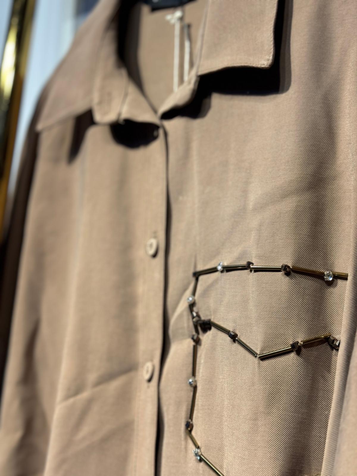 CEREMONY Tuniği Boncuk İşlemeli Etekli Takım