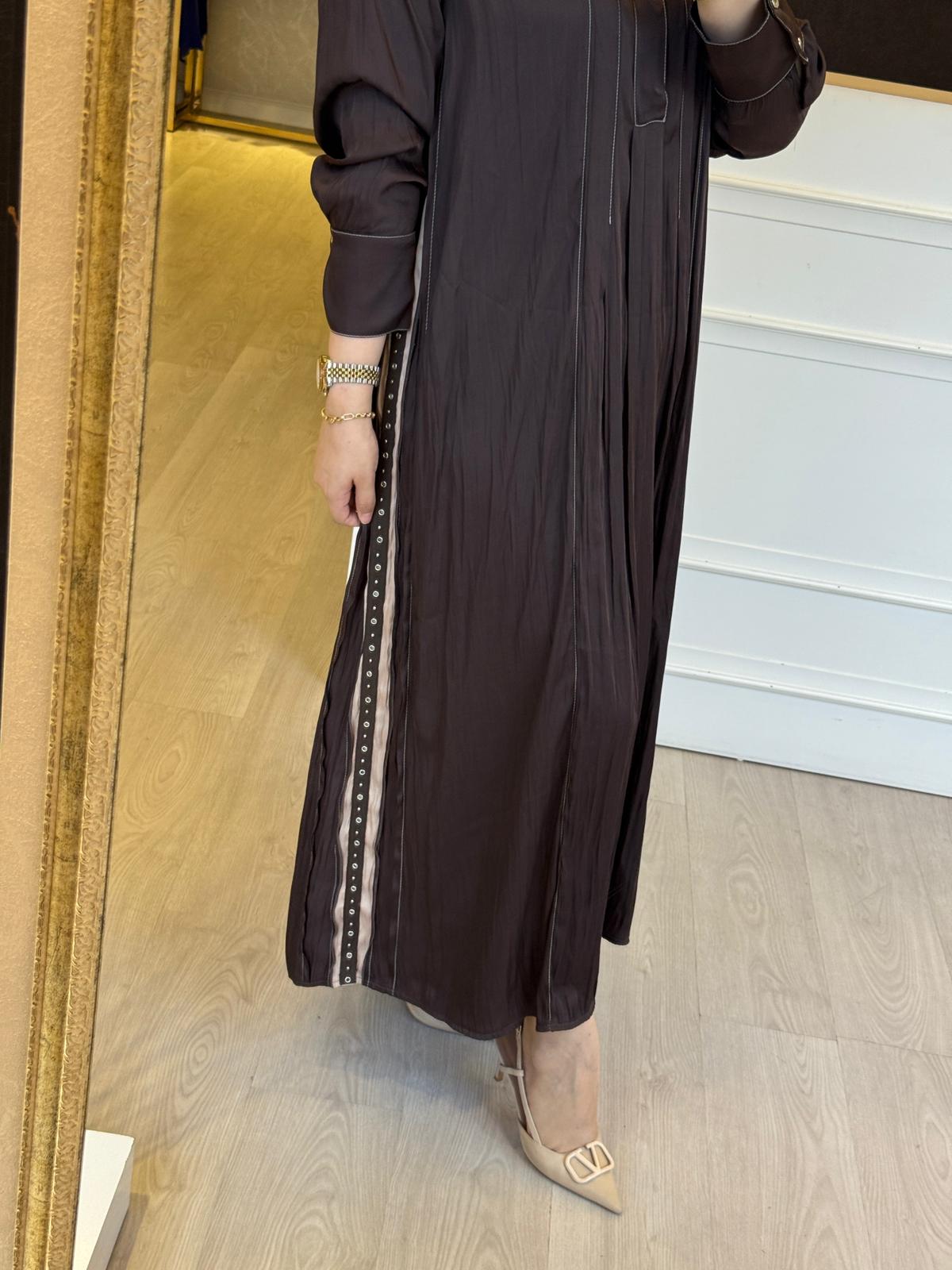 LİSSMORE Zımba Detaylı Uzun Elbise