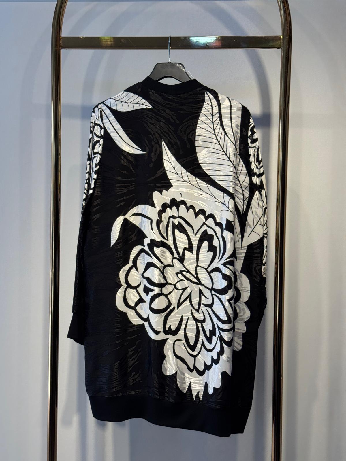 FUAT GÜRSEN İçlik Hediyeli Tasarım Kumaş Hırka