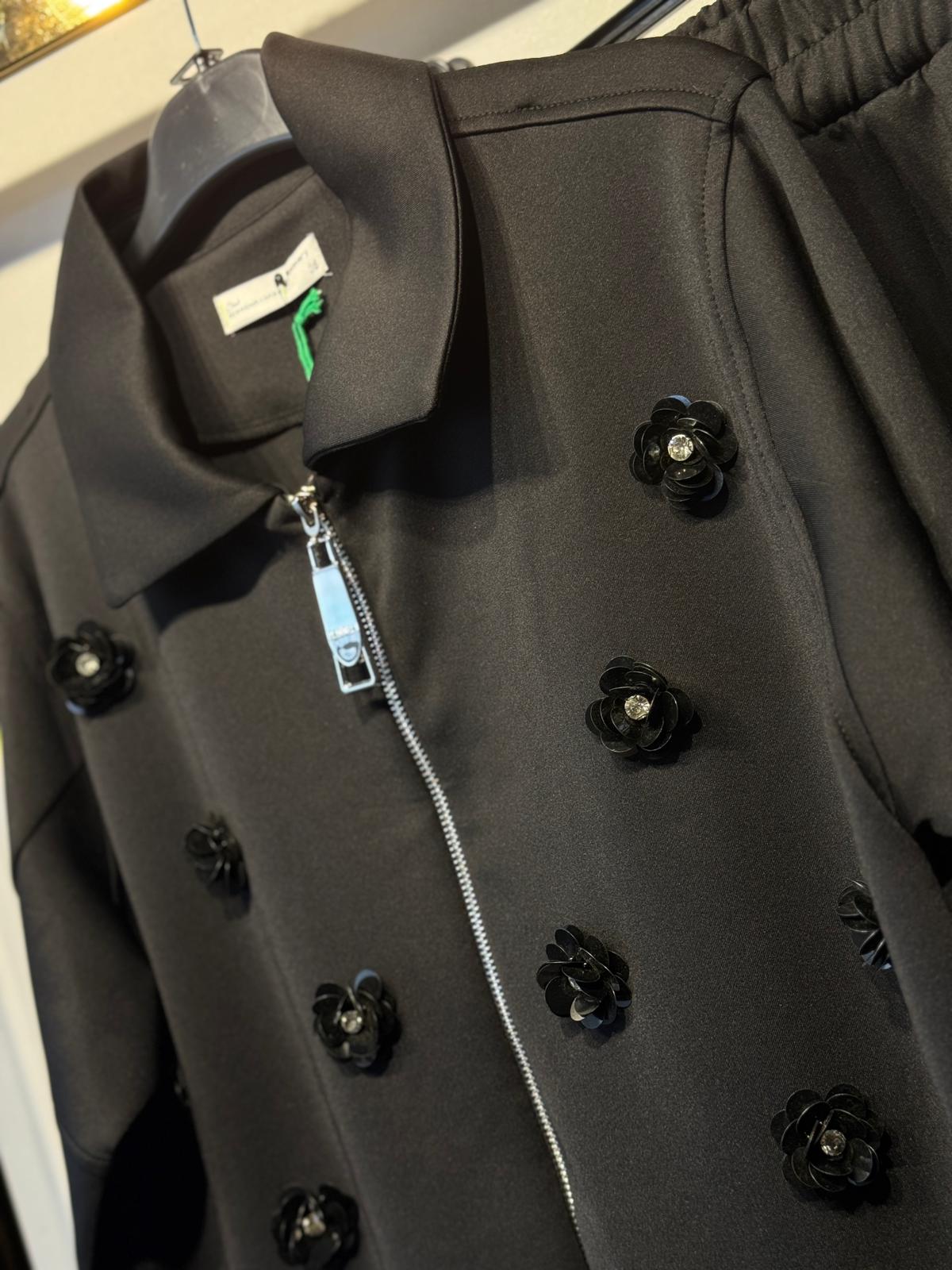 MİSSEMRAMİSS Scuba İşlemeli Bomber Ceket Takım