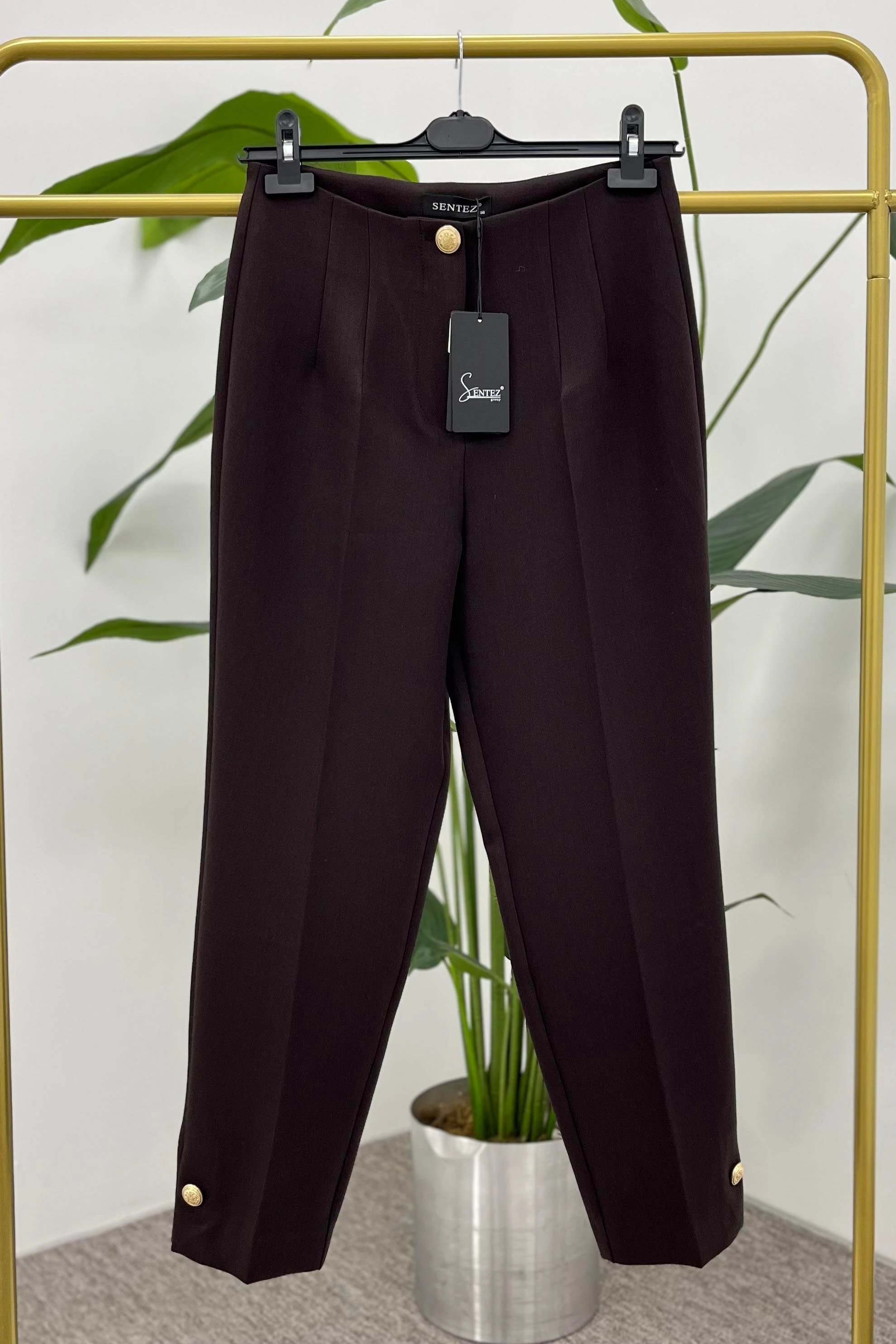 SENTEZ PARADİSE PAÇA DÜĞME PENSLİ PANTOLON