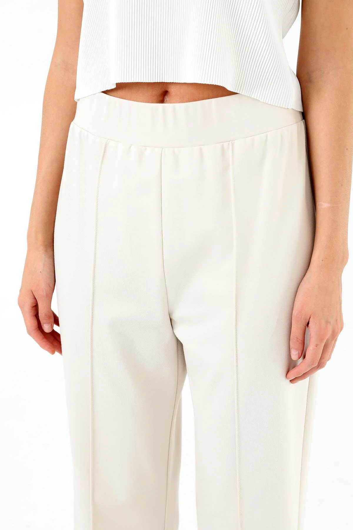 SENTEZ PANEGA ÖRME İSPANYOL PAÇA PANTOLON