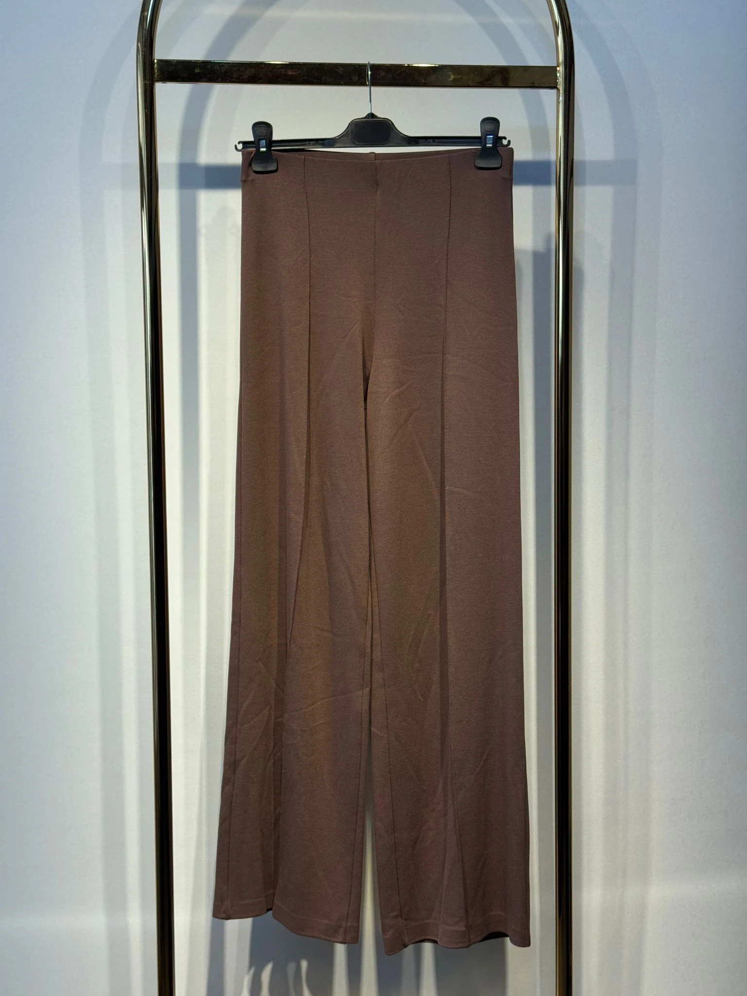 CEREMONY Nervürlü Kemersiz Çelik Pantolon