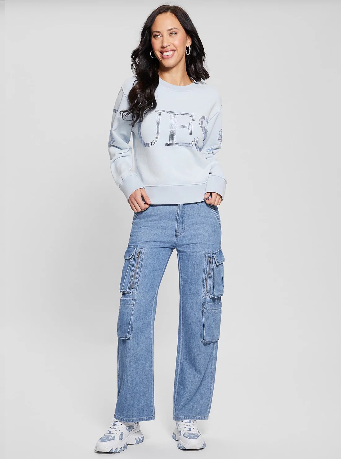 GUESS vintage logo jumper