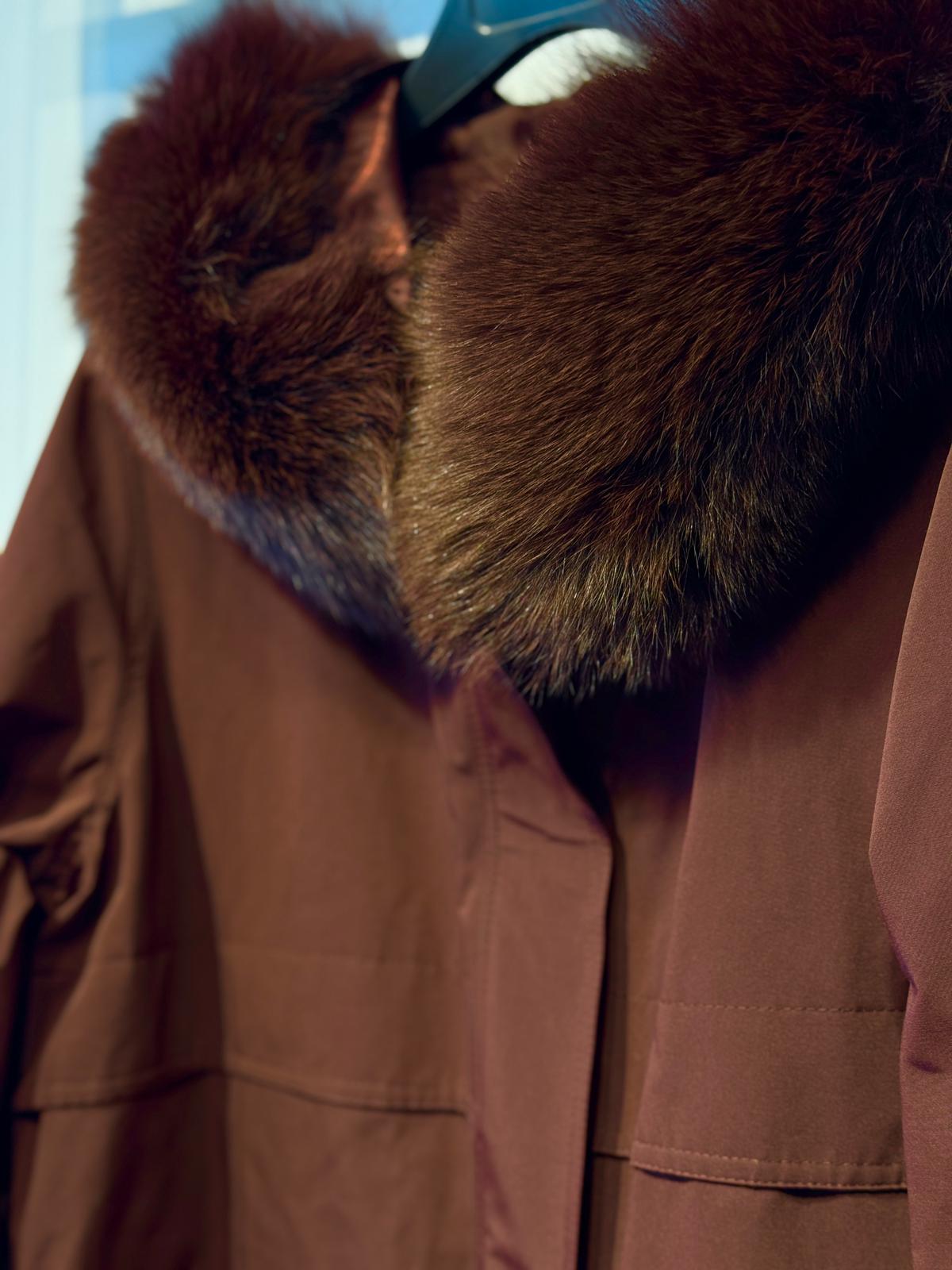 LİSA EXCLUSİVE Kürklü Çıt Kısa Trenç