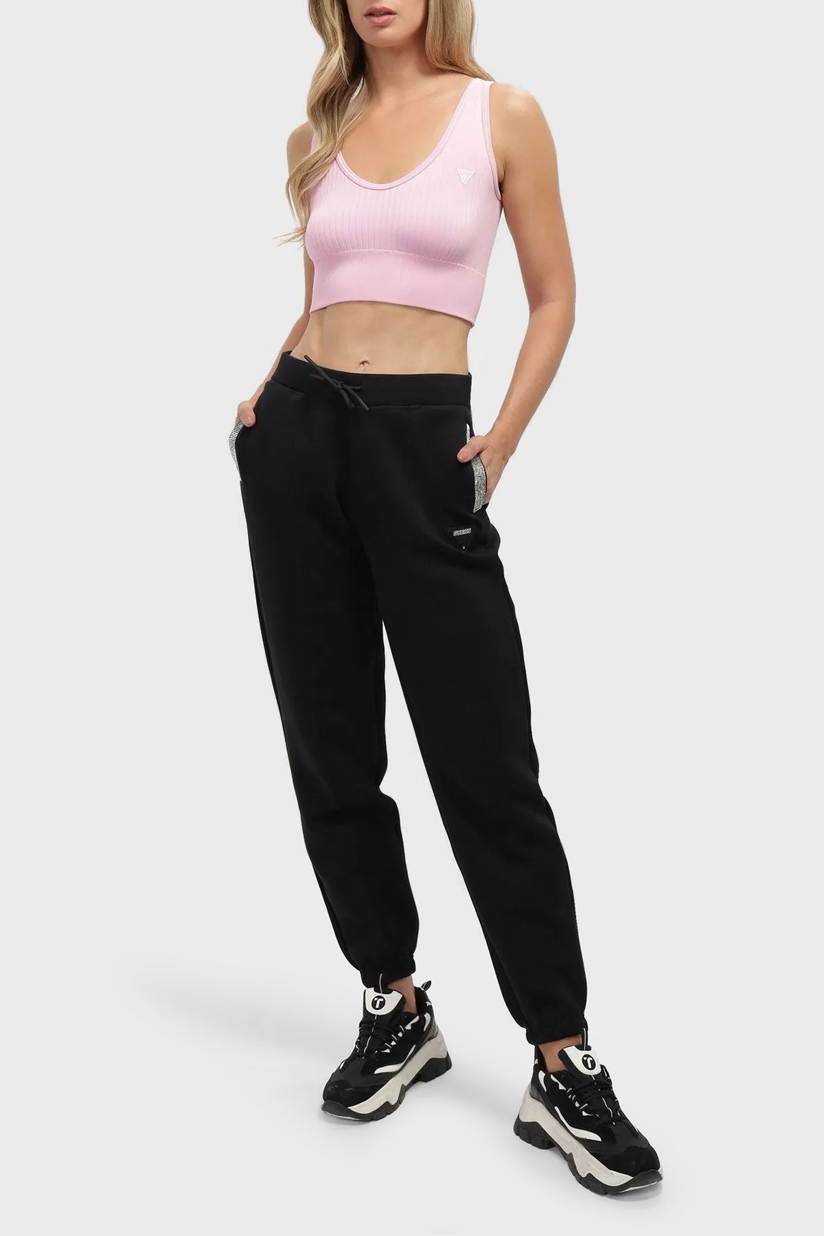 GUESS Kiara Scuba Regular Fit Jogger Spor Pantolon