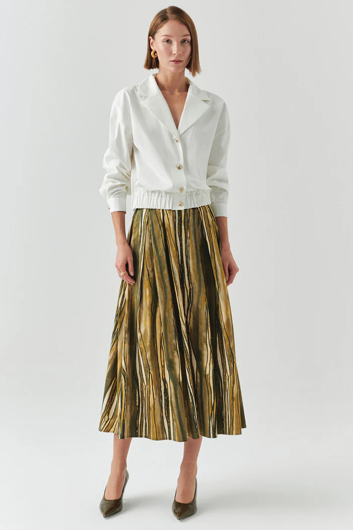 EXQUİSE Gold Düğmeli Romina Kısa Ceket