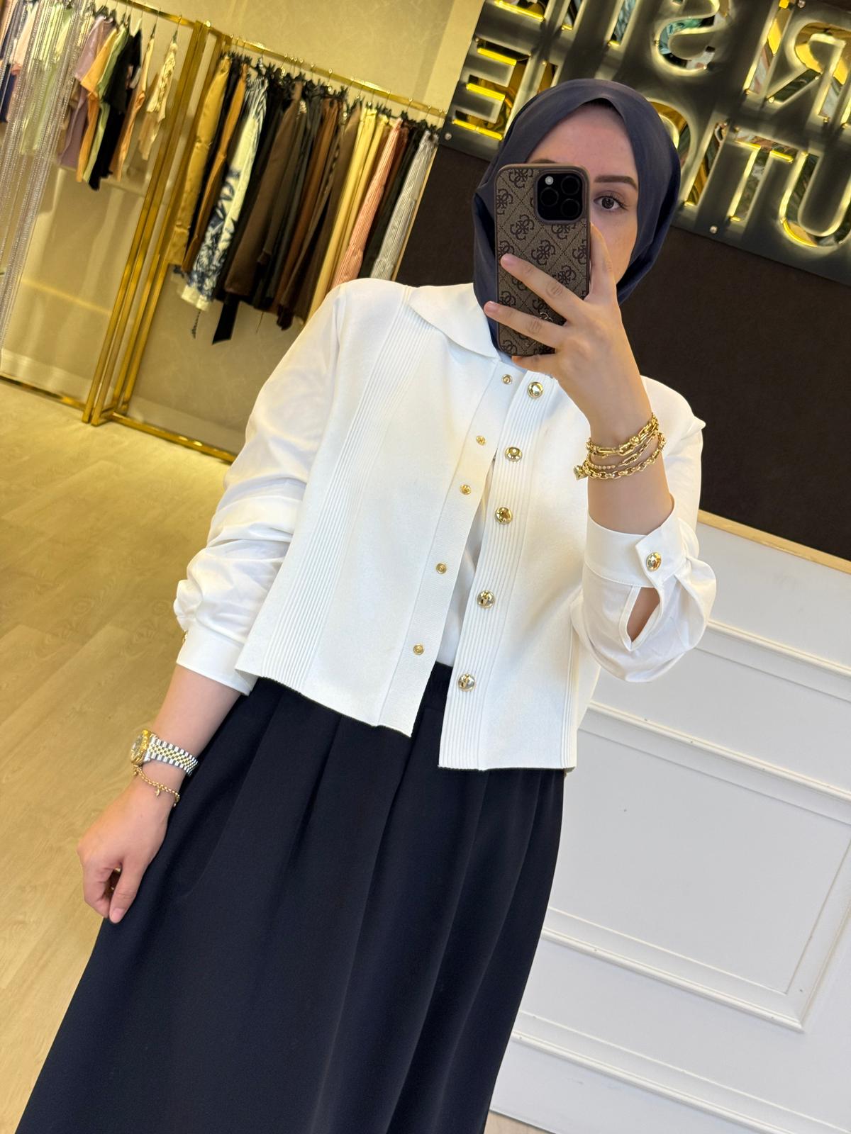 EXQUİSE Triko Mix Corinne Gömlek